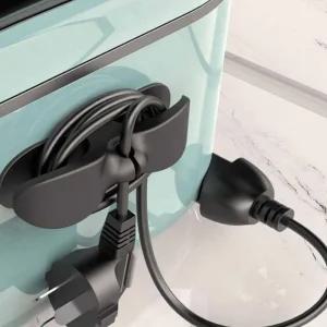 코드걸이 충전기 케이블 정리 전선 부착식 전기코드 케이블 거치대 걸이