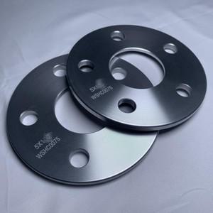 2개 10mm 휠 스페이서 어댑터 PCD 5x112 허브 보어 66.6mm 아우디 BMW 크라이슬러 메르세데스-벤츠 미니 포