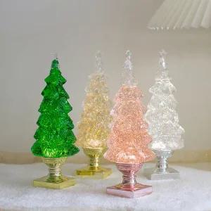 파인트리 대 크리스마스 오르골 워터볼 LED 스노우볼 무드등 조명