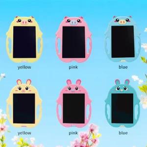 신광 동물요술칠판9인치1개 LCD 드로잉보드 매직노트 보드 전자칠판 메모패드 마술칠판