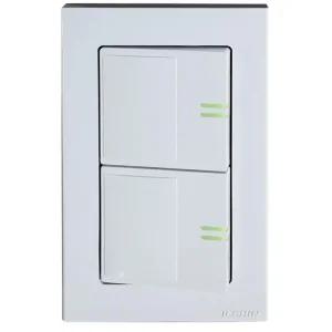 조명 셀프시공 전등 스위치 커버 2구 교체 철물 방 욕실 설치 전원 가정용