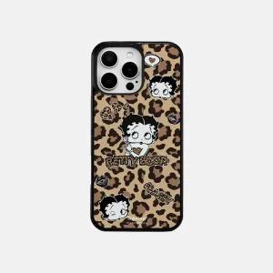 베티붑 레오파드 에폭시 범퍼 폰케이스_브라운 234073