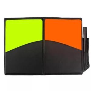 [셀러허브]축구 심판용 레드 옐로카드 심판수첩 4개 A02814 (S31261495)