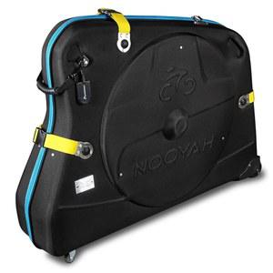 누야 자전거 여행 케이스 바이크백 - 로드, 트라이애슬론, 산악 자전거를 위한 경량 하드쉘 운송 가방, 핸들바 보관함 분해, 항공 보호 및 액세서리, 타입