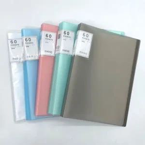 [셀러에이드]A4 파일철 클리어파일 60매 클리어화일 파일철 악보파