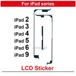 iPad 2 3 4 5 6 9 iPad9 iPad5 전면 접착 LCD 디스플레이 스티커 테이프 접착제 교체 A1395 A1416 A1458 A1822 A1893 A2602