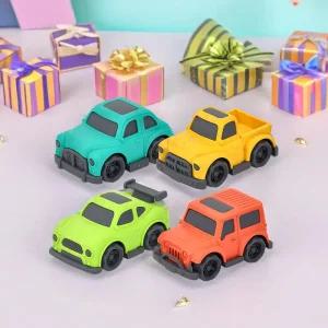 캐스B 에코프랜디 미니카 4종세트 자동차 모형 장난감 픽업트럭 지프차 승용차 스포츠카