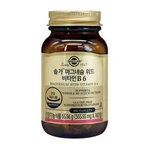 [기타]솔가 마그네슘 위드 비타민 B6 100정_23276529_673596
