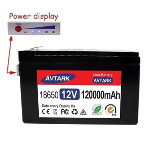 SU 12V 120Ah 18650 태양 에너지 용 리튬 배터리 호환용  고전류 30A BMS 전기 자동차  char