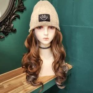 패션가발 위그 긴머리 웨이브 비니일체형 가발 (49gc5)