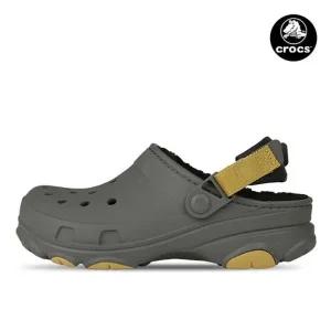 [크록스] 올터레인 라인드 클로그 겨울 방한 털슬리퍼 207936-3J5