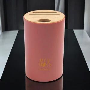 게더릭 원형 칼블럭 (브릭레드)