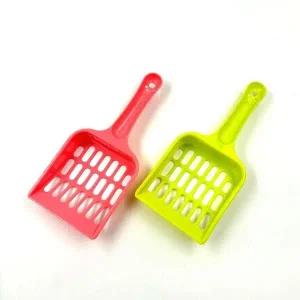 고양이 모래 스쿱 배변처리 용기 배변청소 도구 반려동물 화장실 삽