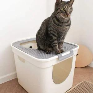 고양이 후드형 화장실 초대형 배변통 실내 애완동물