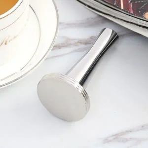 스텐레스 커피 탬퍼 레벨링 40mm 압축기 도구 커피용품