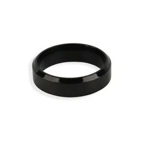 블랙 써지컬스틸 티타늄반지 커플반지 남녀공용반지