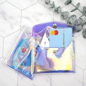 투명 홀로그램 동전지갑 미니지갑 카드지갑 동전지갑