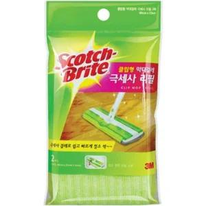 클립형 막대걸레 리필 2매 클립형 막대걸레