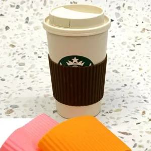 다회용 실리콘 컵홀더 컵슬리브 실리콘컵홀더 다회용컵홀더 실리콘슬리브