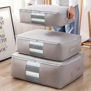 투명창 압축 데일리 옷장정리 부직포 클래식 이불정리