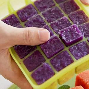실리콘 아이스 몰드 야채 얼음틀 24구 다용도 트레이