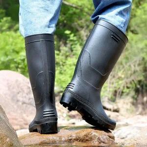 남자 올데이 아웃도어 하이핏 롱부츠 레인부츠 장화