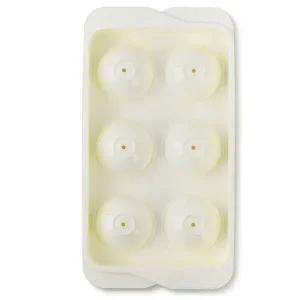 [골드스마일]국산 얼음트레이 원형대형 6구 왕 얼음틀 아이스볼 틀