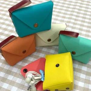 키홀더 동전지갑 미니 키링 지갑 작은 파우치