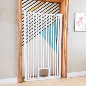 고양이방묘문 애완견 안전펜스 대형 울타리 중문 강아지 대형견 안전문 방묘문 도어 무타공
