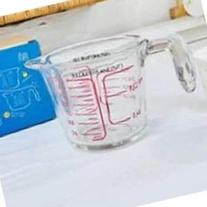 유리 계량컵 손잡이형 350ml 제빵 계량 도구 베이킹 필수품