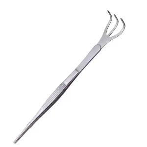 [골드스마일]원예용 식물핀셋 다육 분갈이 갈고리형 하엽정리