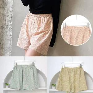 [아우트]밴딩 반바지 여름바지 홈웨어 코튼 루즈핏