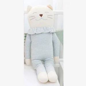 [셀러에이드]오가닉아일랜드 고양이 인형 70cm (블루)