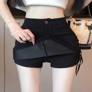 [아우트]셔링 미니 스커트 글램 롱스커트 치마바지