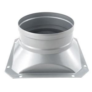 금속 파이프 에어 벤트 커넥터 라운드 4-10 인치 튜브 공기 환기 조인트 배기 덕트 신선한 시스템