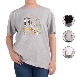 반팔면티 커플티 나만의 단체반팔티 칵테일 디자