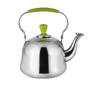 코카코 주전자 라임 스텐 인덕션 주전자 티포트 1L 스텐레스주전자