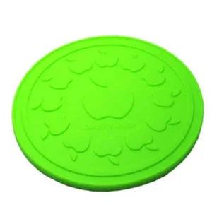 실리콘 냄비받침 원형 그린 1개 뚝배기 돌솥 찌개