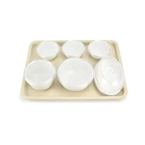 [골드스마일]국내산 PC 병원용 4찬 식기세트