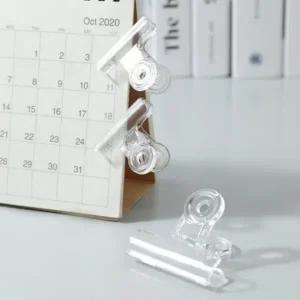 다용도 플라스틱 투명 집게