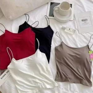 [아우트]레이어드 이너웨어 레이어드나시 바캉스룩