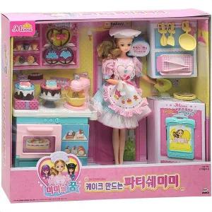 미미월드 케이크 파티쉐미미 어린이 미미 인형 선물