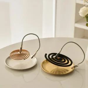 실내외 휴대용 모기향 집게 거치대 다용도클립 받침대