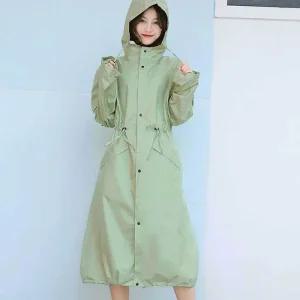 [아우트]레인코트 바람막이 바이크우비 민트