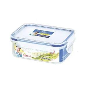 쿨맥시 밀폐용기 냉장고 정리 반찬통 직사각 300ml 1P 찬기