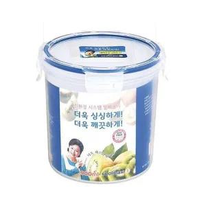 쿨맥시 밀폐용기 냉장고 정리 반찬통 원형 900ml 1P 찬기