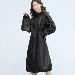 [아우트]등산우의 레인코트 롱우비 바람막이