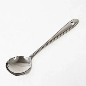 [골드스마일]스텐 서빙스푼 뷔페 식당 학교 급식스푼 배식 수저 소