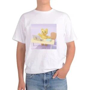 반팔티 하늘곰 단체반팔티 가족티 반팔면티 디자