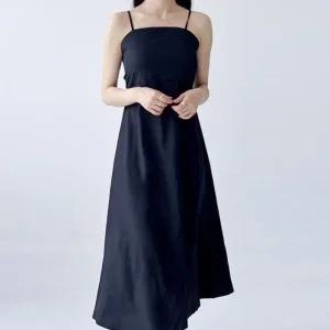 [아우트]롱 원피스 홀터넥 휴양지룩 비치 드레스